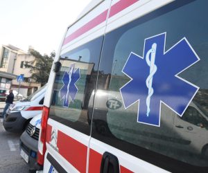 26.02.2021., Sibenik - Vec deset dana traje bijeli strajk vozaca sanitetskoga prijevoza koji traze vece koefcijente za placu.rPhoto: Hrvoje Jelavic/PIXSELL