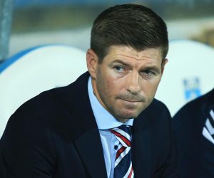 26.07.2018., Gradski vrt, Osijek - 2. pretkolo Europske lige, Osijek - Rangers. Steven Gerrard, trener Rangersa. "n"nPhoto: Davor Javorovic/PIXSELL