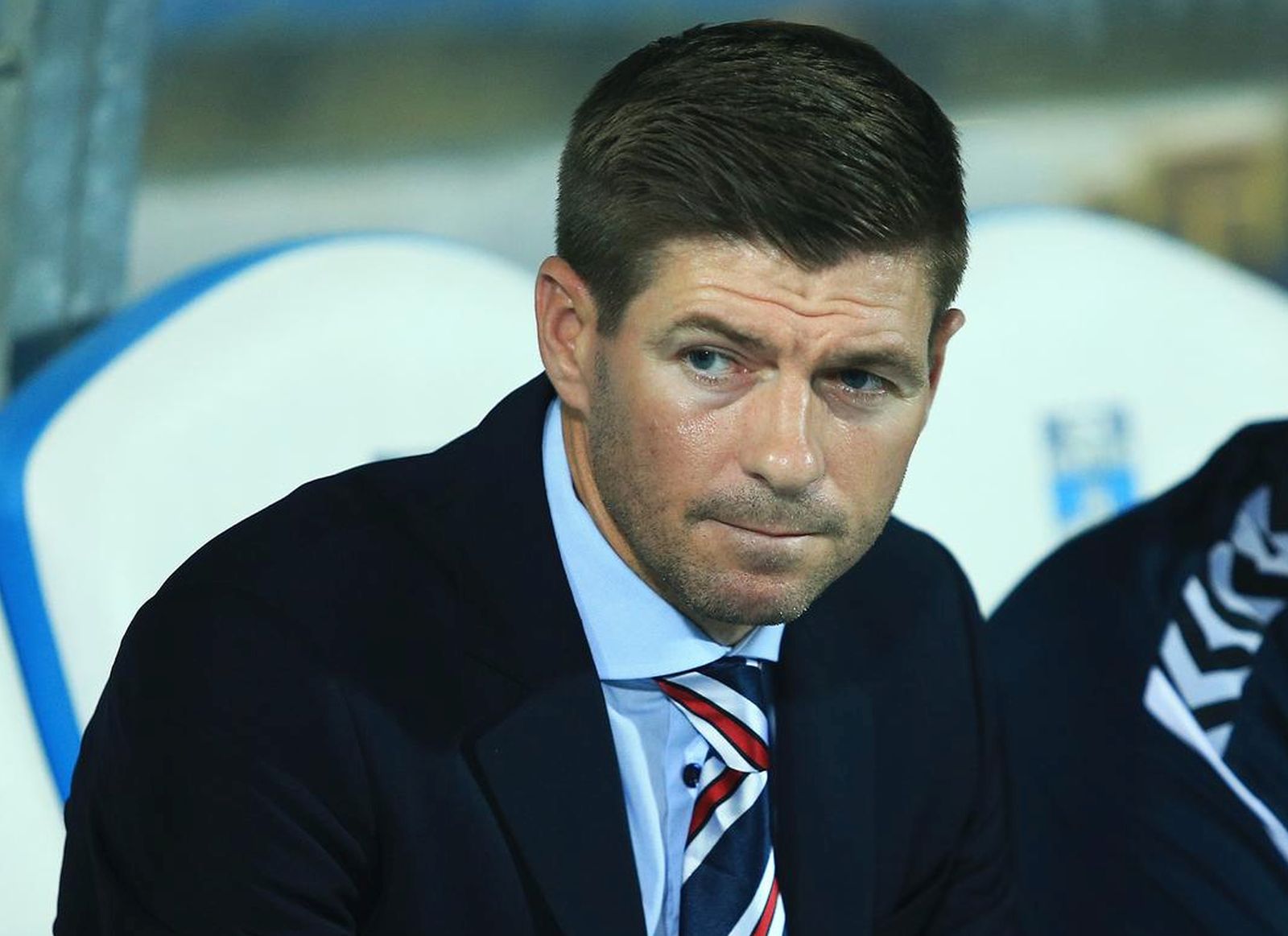 26.07.2018., Gradski vrt, Osijek - 2. pretkolo Europske lige, Osijek - Rangers. Steven Gerrard, trener Rangersa. "n"nPhoto: Davor Javorovic/PIXSELL