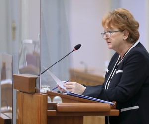 26.11.2021., Zagreb - u nastavku danasnjeg rada Sabor raspravlja o Izvjescu Glavnog drzavnog odvjetnika Republike Hrvatske o radu drzavnih odvjetnistava u 2020. godini.
 Photo: Patrik Macek/PIXSELL