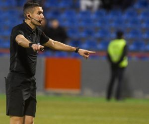29.01.2022., stadion Subicevac, Sibenik - Hrvatski Telekom Prva liga, 21. kolo, HNK Sibenik - HNK Hajduk. Sudac Mario Zebec   Photo: Hrvoje Jelavic/PIXSELL
