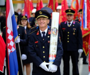 29.05.2022., Marija Bistrica - Odrzano je 23. tradicionalno hodocasce vatrogasaca u Nacionalno Svetiste Majke Bozje Bistricke. Photo: Slaven Branislav Babic/PIXSELL