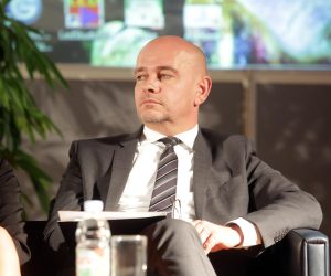 r 29.09.2016., Zagreb - Na Zagrebackom velesajmu otvoren sajam zdravog zivljenja. Panel u organizaciji HGK Domaca proizvodnja - kljuc uspjeha. Zdravko Barac. rPhoto: Luka Stanzl/PIXSELL