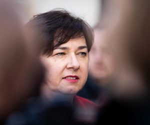 30.01.2021., Split - Konferencija za medije na kojoj je najavljeno osnivanje lokalne grupe politicke platforme Mozemo! Na konferenciji za medije govorili su Tamara Viskovic i Ivica Profaca u ime inicijative grupe Mozemo! Split, te Sandra Bencic i Tomislav Tomasevic u ime platforme Mozemo!rTamara ViskovicrPhoto: Milan Sabic/PIXSELL