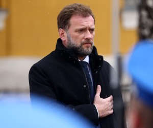 30.11.2021., Sarajevo, Bosna i Hercegovina - Ministar odbrane BiH Sifet Podzic primio je u sluzbenu posjetu ministra odbrane Republike Hrvatske Marija Banozica. Photo: Armin Durgut/PIXSELL