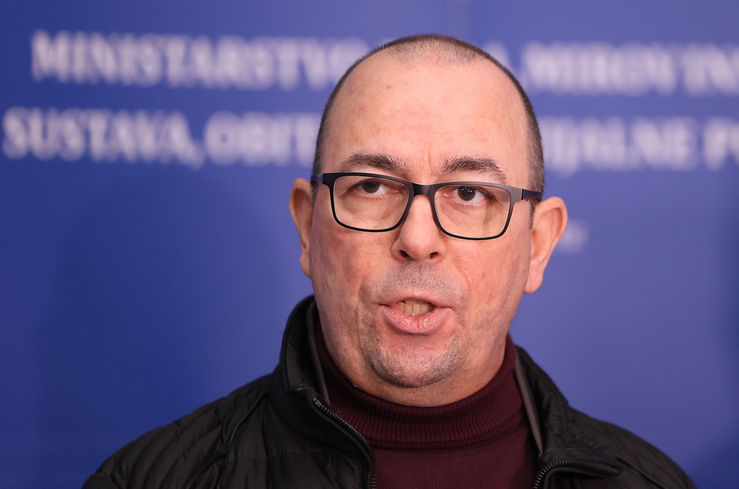 30.11.2021., Zagreb - Treci sastanak pregovarackih odbora Vlade RH i predstavnika sindikata o sklapanju temeljnog kolektivnog ugovora za sluzbenike i namjestenike u javnim sluzbama i kolektivnog ugovora za drzavne sluzbenike i namjestenike. Dubravko Jagic Photo: Marko Prpic/PIXSELL
