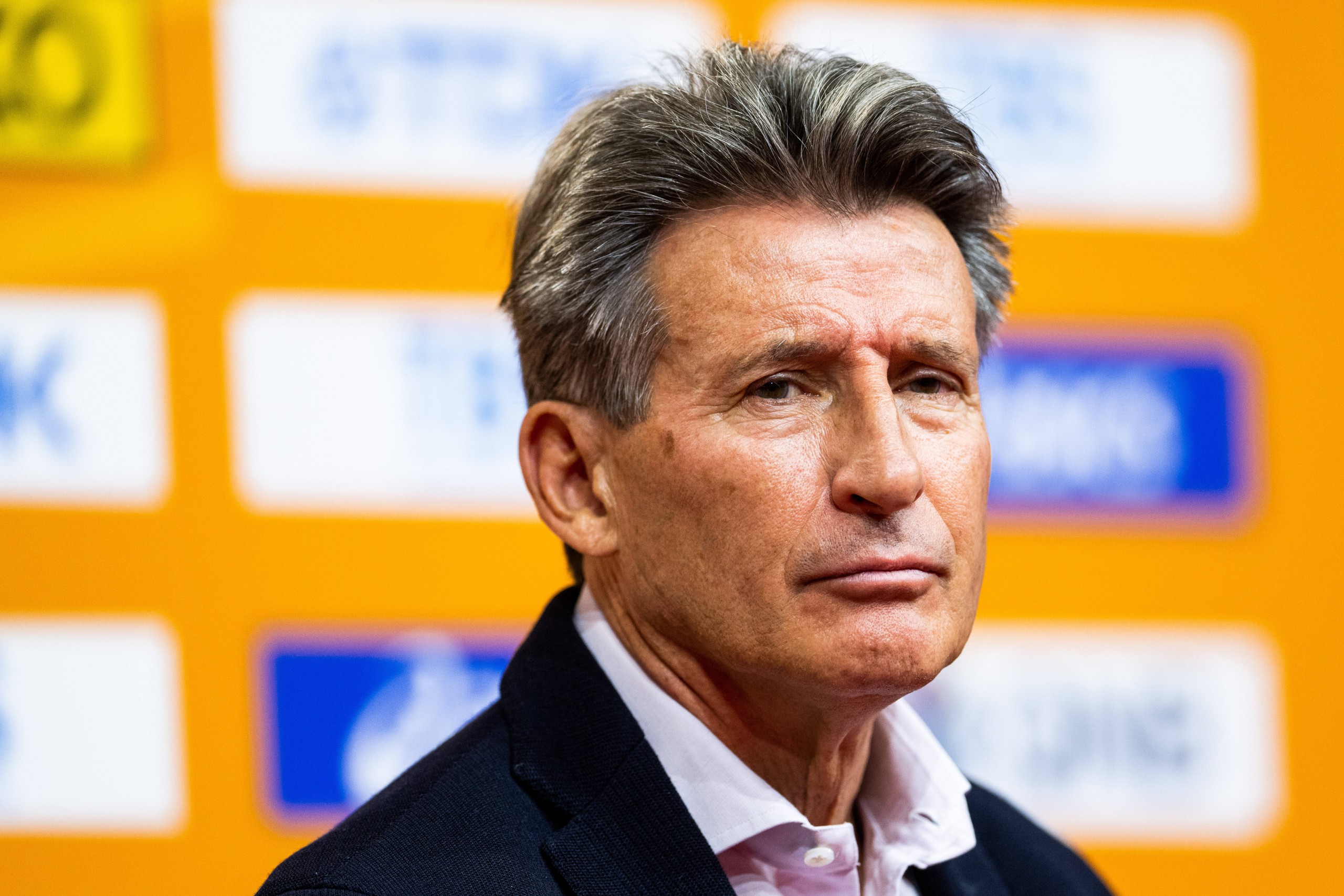 220317 Sebastian Coe, President of the International Athletics Federation, at a press conference, PK, Pressekonferenz during the World Athletics Indoor Championship on March 17, 2022 in Belgrade. Photo: Mathias Bergeld / BILDBYRAN / kod MB / MB0356 bbeng friidrott athletics friidrett iaaf iaaf world indoor championships World Athletics Indoor Championships vm friidrotts-vm friidrotts-vm 2022 friidretts-vm friidretts-vm 2022 innendors innendors-vm inomhus inomhus-vm ivm press conference presskonferens day-1 *** 220317 Sebastian Coe, President of the International Athletics Federation, at a press conference during the World Athletics Indoor Championship on March 17, 2022 in Belgrade Photo Mathias Bergeld BILDBYRAN kod MB MB0356 bbeng athletics athletics athletics iaaf iaaf world indoor championships World Athletics Indoor Championships vm athletics world cup athletics world cup 2022 athletics world cup athletics world cup 2022 indoor indoor world cup indoor indoor world cup ivm press conference press conference day 1, PUBLICATIONxNOTxINxSWExNORxAUT Copyright: MATHIASxBERGELD BB220317MB014