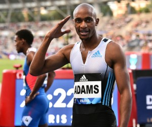 Meeting de Paris - Diamond League Luxolo Adams of South Africa competes in 200 meters men during the IAAF Wanda Diamond League: Meeting the Paris at Stade Charlety on June 18, 2022 in Paris, France Paris France PUBLICATIONxNOTxINxFRA Copyright: xMichelexMaravigliax originalFilename:maraviglia-trackand220618_npnYo.jpg