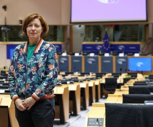 Malin BJORK in the EP in Brussels