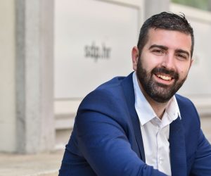 10.05.2022., Zagreb - Davor Matijević, kandidat SDP-a za gradonacelnika Splita.

Photo Sasa ZinajaNFoto