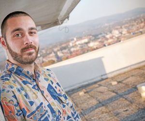 Dimitrije Simović aka Dimitrije Dimitrijević, pjevač i basist grupe Igralom iz Niša
Photo: Tomislav Cuveljak/NFoto/PIXSELL