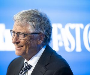 epa09972368 Bill Gates, Co-Chair of the Bill & Melinda Gates Foundation attends a session at the 51st annual meeting of the World Economic Forum (WEF) in Davos, Switzerland, 24 May 2022. The forum has been postponed due to the COVID-19 pandemic and was rescheduled to early summer. The meeting brings together entrepreneurs, scientists, corporate and political leaders in Davos under the topic 'History at a Turning Point: Government Policies and Business Strategies' from 22 to 26 May 2022.  EPA/GIAN EHRENZELLER