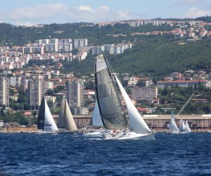 Rijeka,11.06.2022.- Uz nastup 164 posada u subotu je odrana 23. jedrilièarska regata Fiumanka. Pobjednièka posada je iz Italije na brodu Portopiccolo-Prosecco Doc.