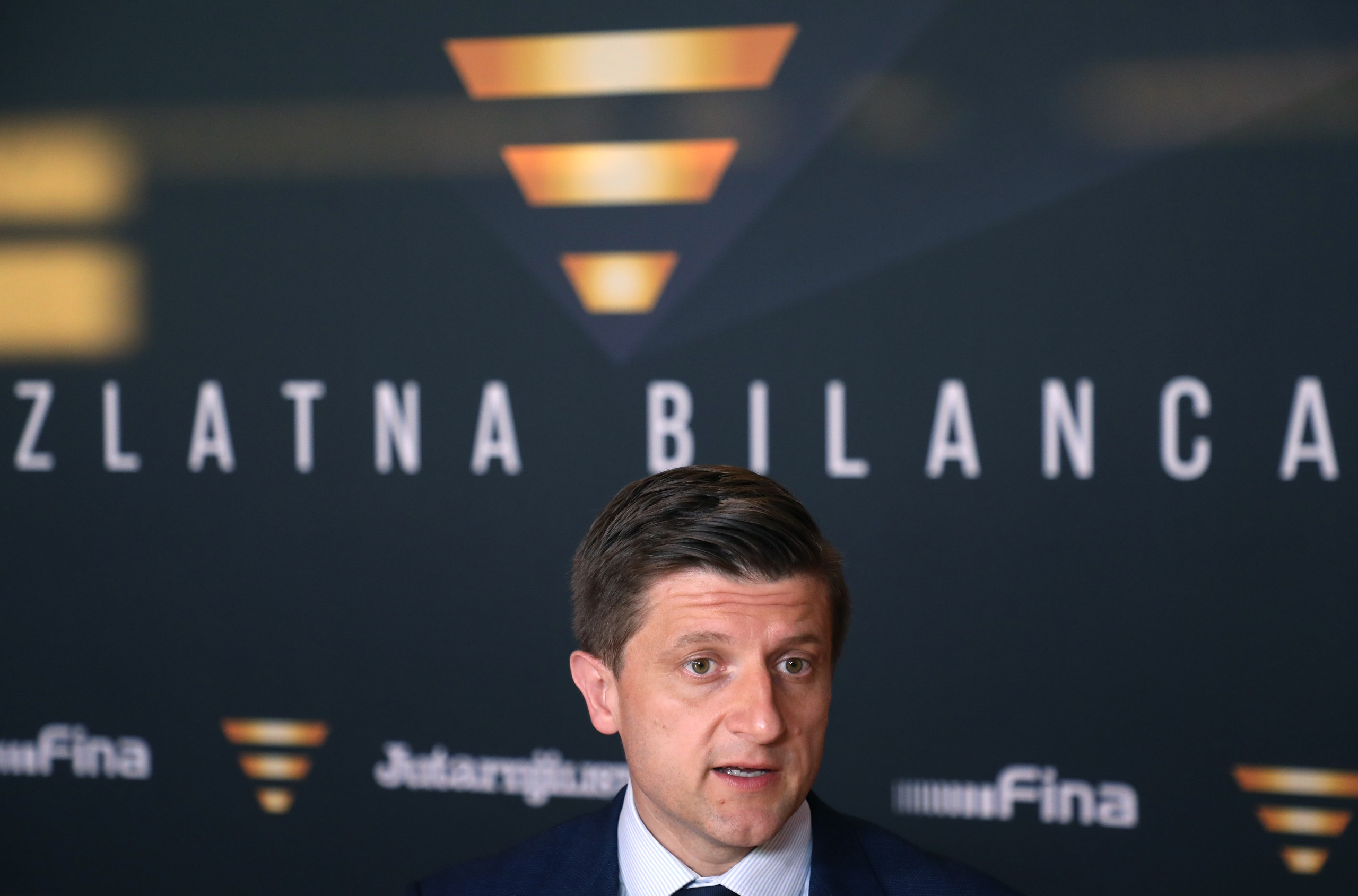 Zagreb, 30.06.2022. - Dodjela nagrada Zlatna bilanca u organizaciji Financijske agencije (Fina). Na fotografiji Zdravko Mariæ. foto HINA/ Lana SLIVAR DOMINIÆ/ lsd