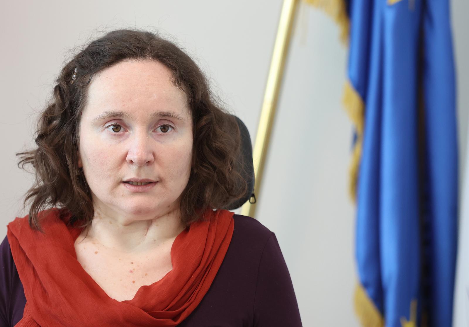 02.02.2022., Zagreb - Konferencija za medije Ureda pravobraniteljice za osobe s invaliditetom, i predstavljanje promotivnog videa "Pristupacnost kao ljudsko pravo" izradjen u suradnji 8. Centra znanja i Pravobranitelja za osobe s invaliditetom. Photo: Marko Prpic/PIXSELL