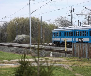 03.04.2022., Zagreb - Jedna maloljetna osoba smrtno je stradala u naletu vlaka na juznom kolosijeku magistralne pruge 102 Zagreb - Dugo Selo u blizini cvorista s prugom Zagreb-Resnik.  Photo: Zeljko Hladika/PIXSELL