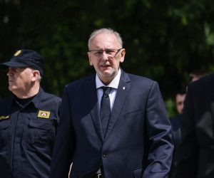 03.06.2022., Zagreb - Potpredsjednik Vlade i ministar unutarnjih poslova dr. sc. Davor Bozinovic sudjelovat je u programu primopredaje policijskih vozila s policijskim obiljezjima.  Radi se o prvoj isporuci 50 vozila iz kontingenta 522 vozila za policiju Photo: Igor Soban/PIXSELL