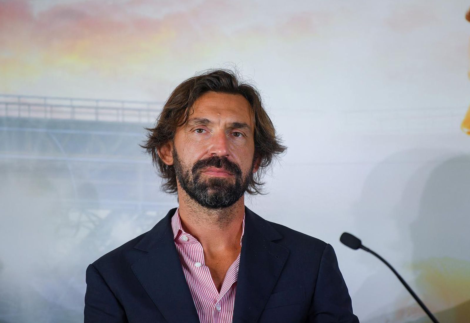 03.06.2022., Zagreb - Konferencija za medije povodom predstavljanja Nogometnog kampa za djecu u Hrvatskoj (Italia Soccer Camp 2022) Andrea Pirlo      Photo: Josip Regovic/PIXSELL
