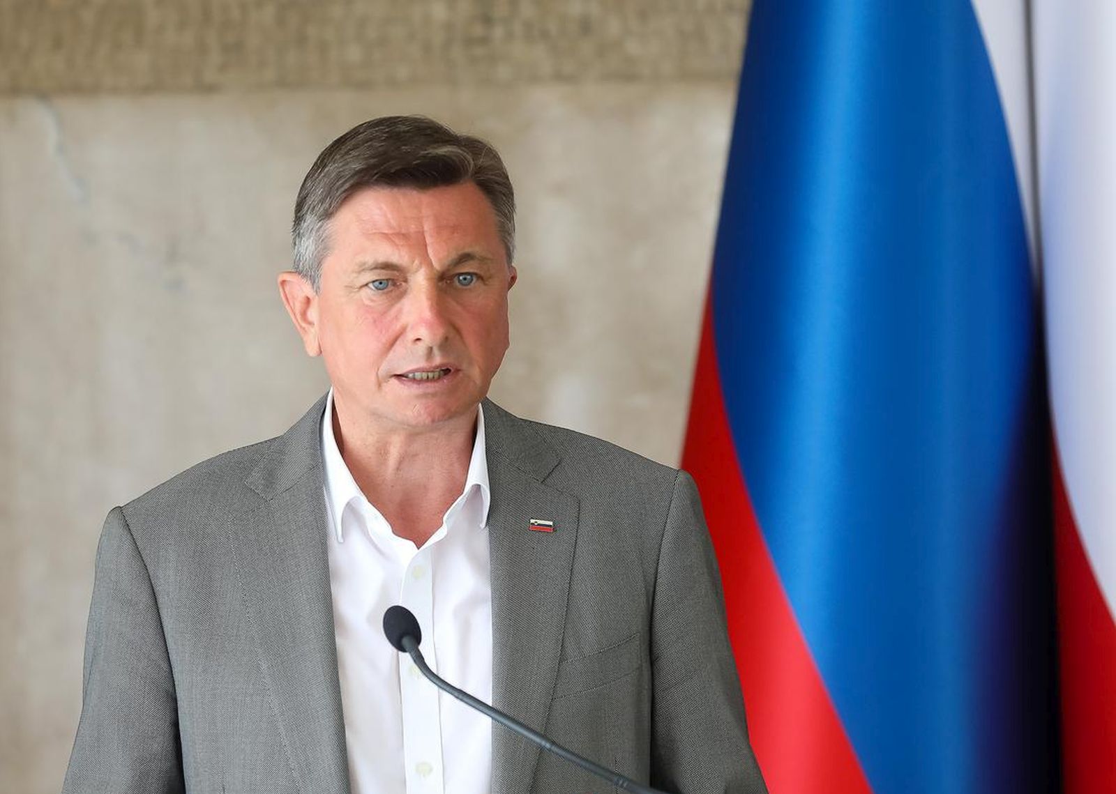 03.06.2022., Brijuni - Predsjednik Republike Hrvatske Zoran Milanovic domacin je 9. Trilateralnog sastanka na kojem je ugostio predsjednika Republike Austrije Alexandera Van der Bellena i predsjednika Republike Slovenije Boruta Pahor. Austrijski predsjednik Alexander Van der Bellen. Slovenski predsjednik Borut Pahor. Photo: Srecko Niketic/PIXSELL