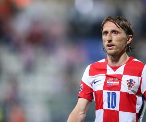 03.06.2022., stadion Gradski vrt, Osijek - Nogometna utakmica Lige nacija, Hrvatska - Austrija. Luka Modric Photo: Matija Habljak/PIXSELL