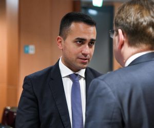 06.03.2020., Zagreb - U Nacionalnoj i sveucilisnoj knjiznici odrzan je Neformalni sastanak ministara vanjskih poslova drzava clanica Europske unije. Talijanski ministar vanjskih poslova Luigi Di Maio Photo: Josip Regovic/PIXSELL/EU2020HR