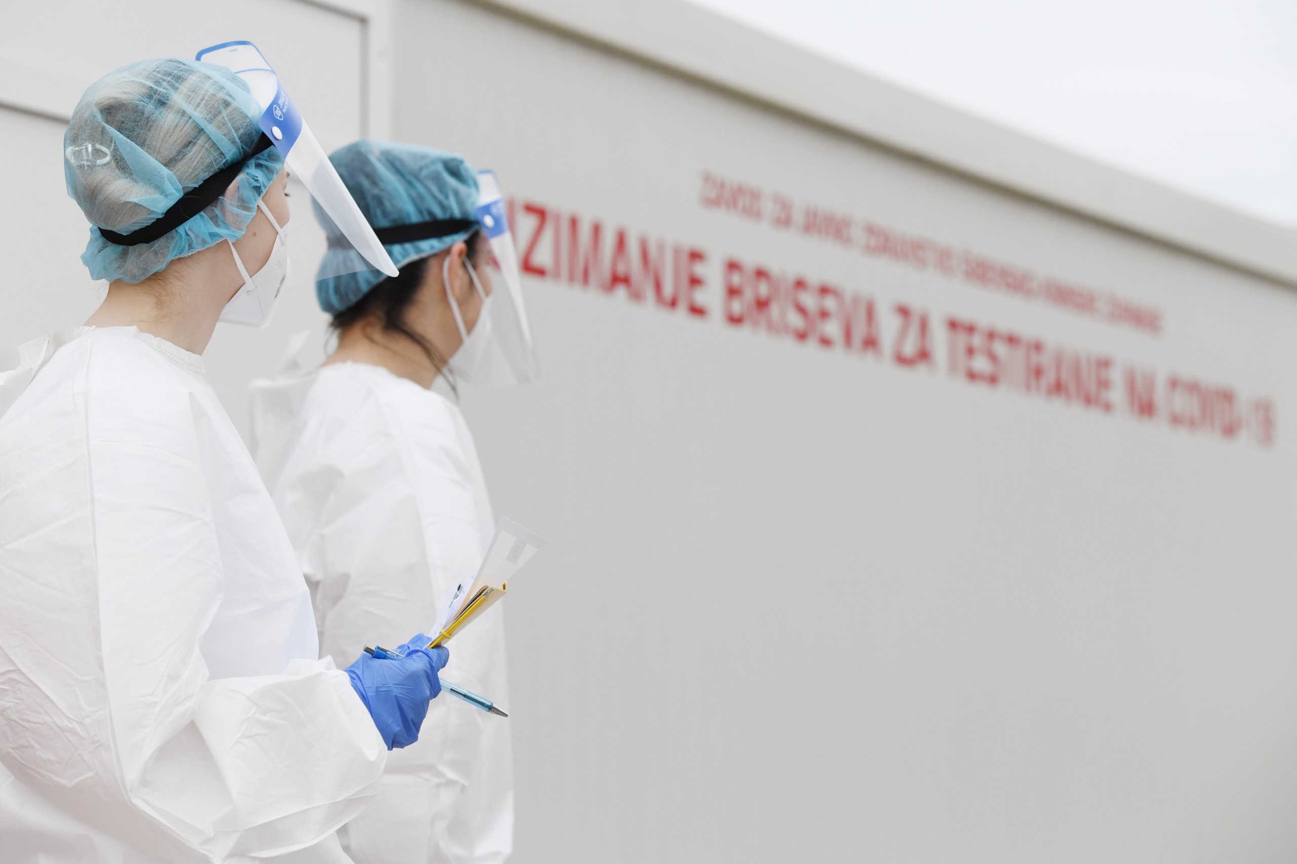 06.05.2022., Sibenik - Dolaskom ljepsih vremena broj testiranja na koronavirus sve je manji, a i broj zarazenih je u padu. korona Photo: Hrvoje Jelavic/PIXSELL