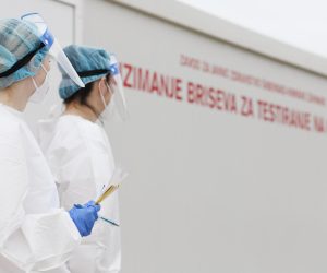 06.05.2022., Sibenik - Dolaskom ljepsih vremena broj testiranja na koronavirus sve je manji, a i broj zarazenih je u padu. korona Photo: Hrvoje Jelavic/PIXSELL