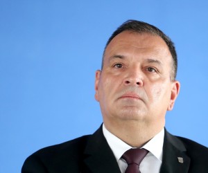 06.05.2022., Zagreb - U nacionalnoj i sveucilisnoj knjiznici odrzana je 117. sjednica vlade. Izjave nakon sjednice Vlade. Vili Beros. Photo: Luka Stanzl/PIXSELL