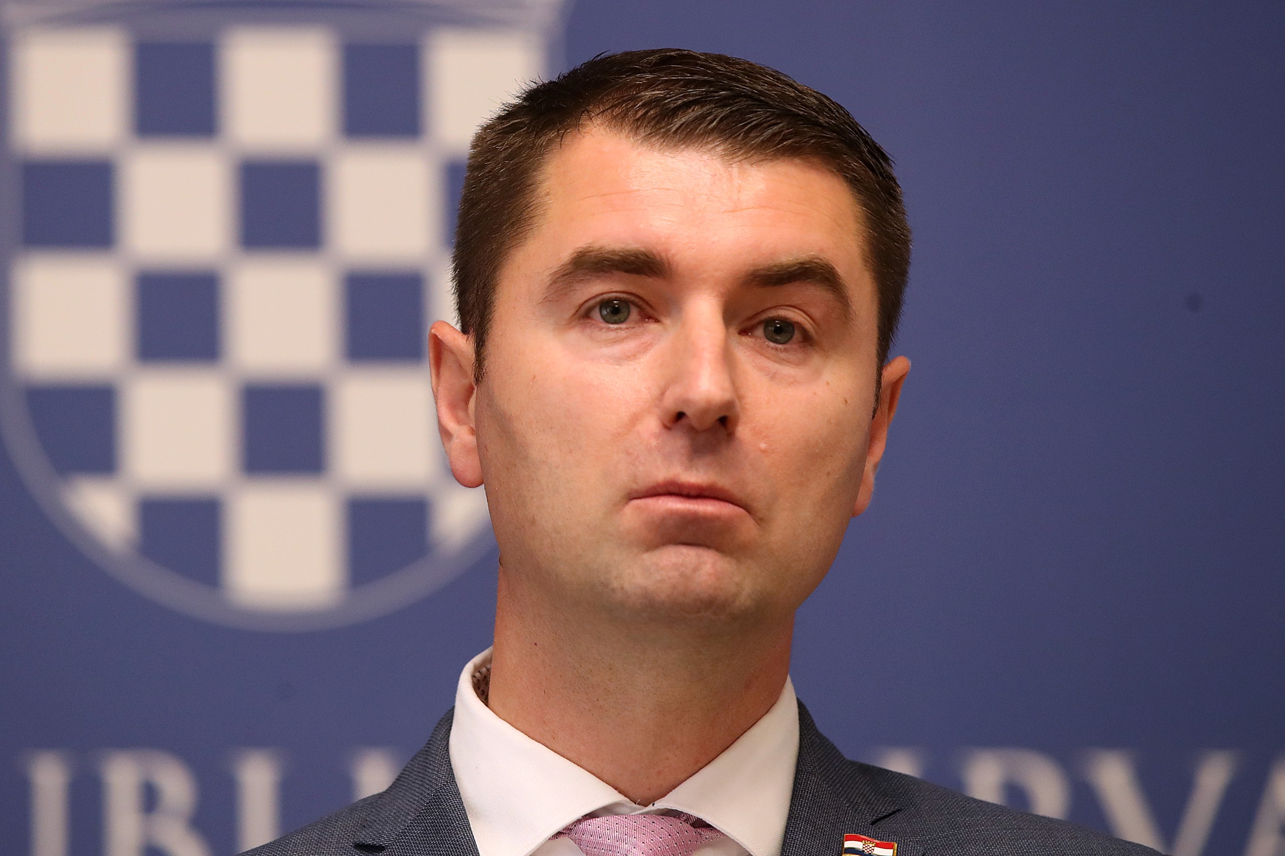 06.06.2022., Zagreb - Konferencija za medije u Banskim dvorima nakon telefonske sjednice Vlade vezano uz uredbu o utvrdjivanju najvisih maloprodajnih cijena naftnih derivata. Davor Filipovic.   Photo: Goran Stanzl/PIXSELL