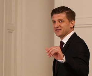 06.06.2022., Zagreb - Konferencija za medije u Banskim dvorima nakon telefonske sjednice Vlade vezano uz uredbu o utvrdjivanju najvisih maloprodajnih cijena naftnih derivata. Zdravko Maric.   Photo: Goran Stanzl/PIXSELL