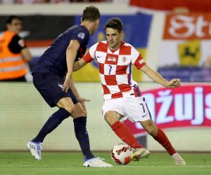 06.06.2022., stadion Poljud, Split - UEFA Liga nacija, Liga A, skupina 1, 2. kolo, Hrvatska - Francuska. Josip Brekalo. Photo: Igor Kralj/PIXSELL