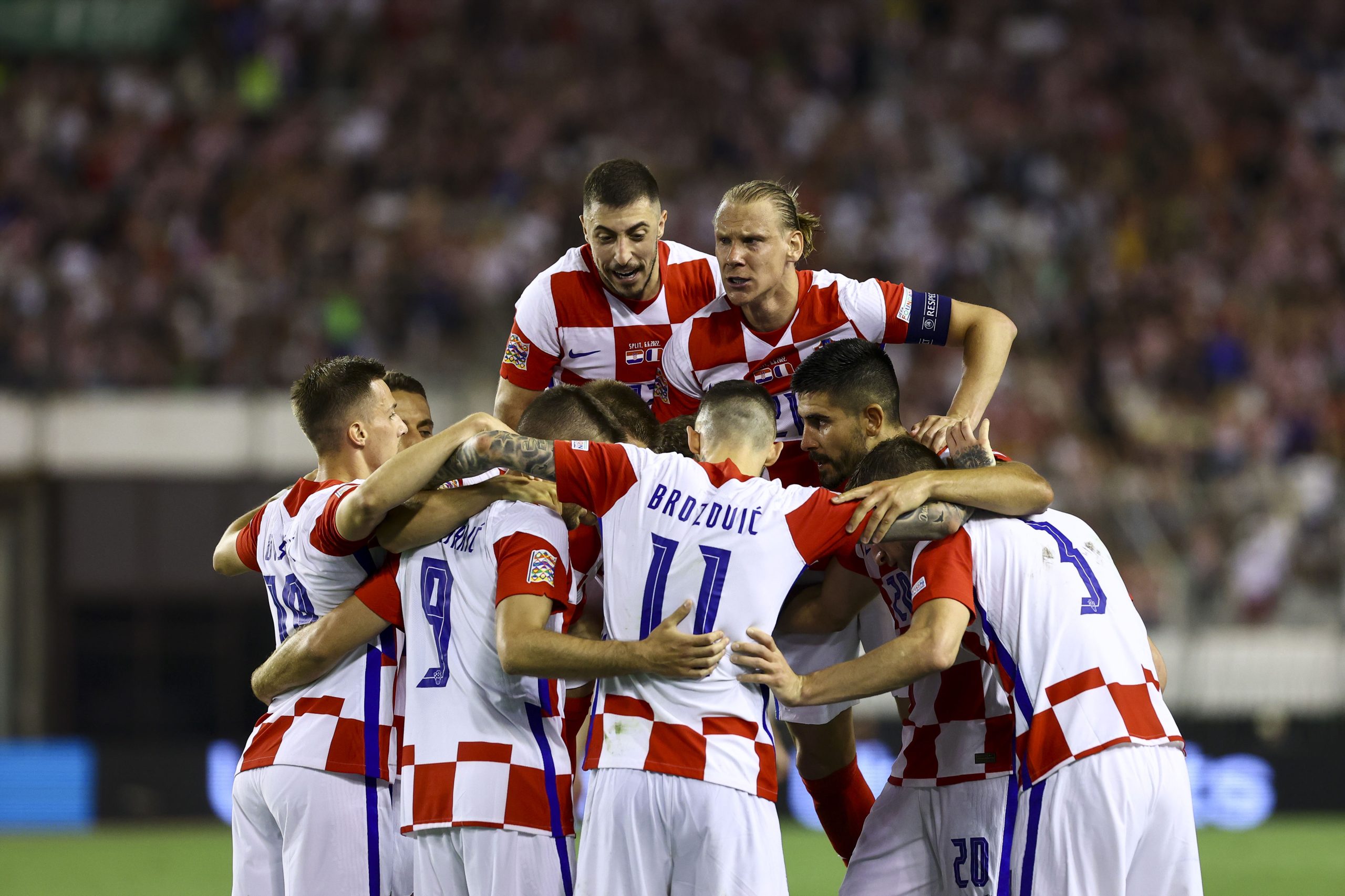 06.06.2022., Stadion Poljud, Split - UEFA Liga nacija, Liga A, skupina 1, 2. kolo, Hrvatska - Francuska.
 L Photo: Miroslav Lelas/PIXSELL