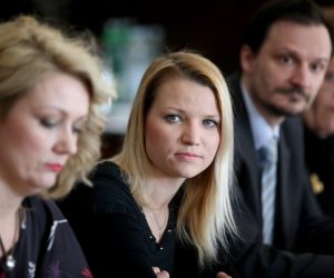07.04.2017., Zagreb, Skola narodnog zdravlja Andrija Stampar - Okrugli stol Cijepljenje, Istine vs. zablude u organizaciji Hrvatske lijecnicke komore i Hrvatskog zavoda za javno zdravstvo. Jasna Karacic.rPhoto: Igor Kralj/PIXSELLrr