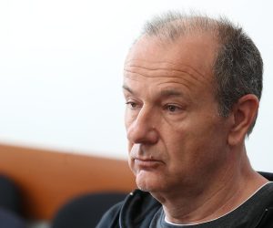 07.06.2022., Zagreb - Na Opcinskom kaznenom sudu zapocelo je sudjenje Haraldu Kopitzu optuzenom za ubojstvo svoje troje djece.   Photo: Goran Stanzl/PIXSELL