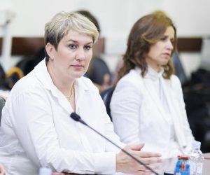 09.06.2022., Split - Svecano su uruceni ugovori iz Programa razvoja otoka. Ugovore je urucila ministrica regionalnog razvoja i fondova Europske unije Natasa Tramisak.
Ivana Markovic
Photo: Miroslav Lelas/PIXSELL Photo: Miroslav Lelas/PIXSELL