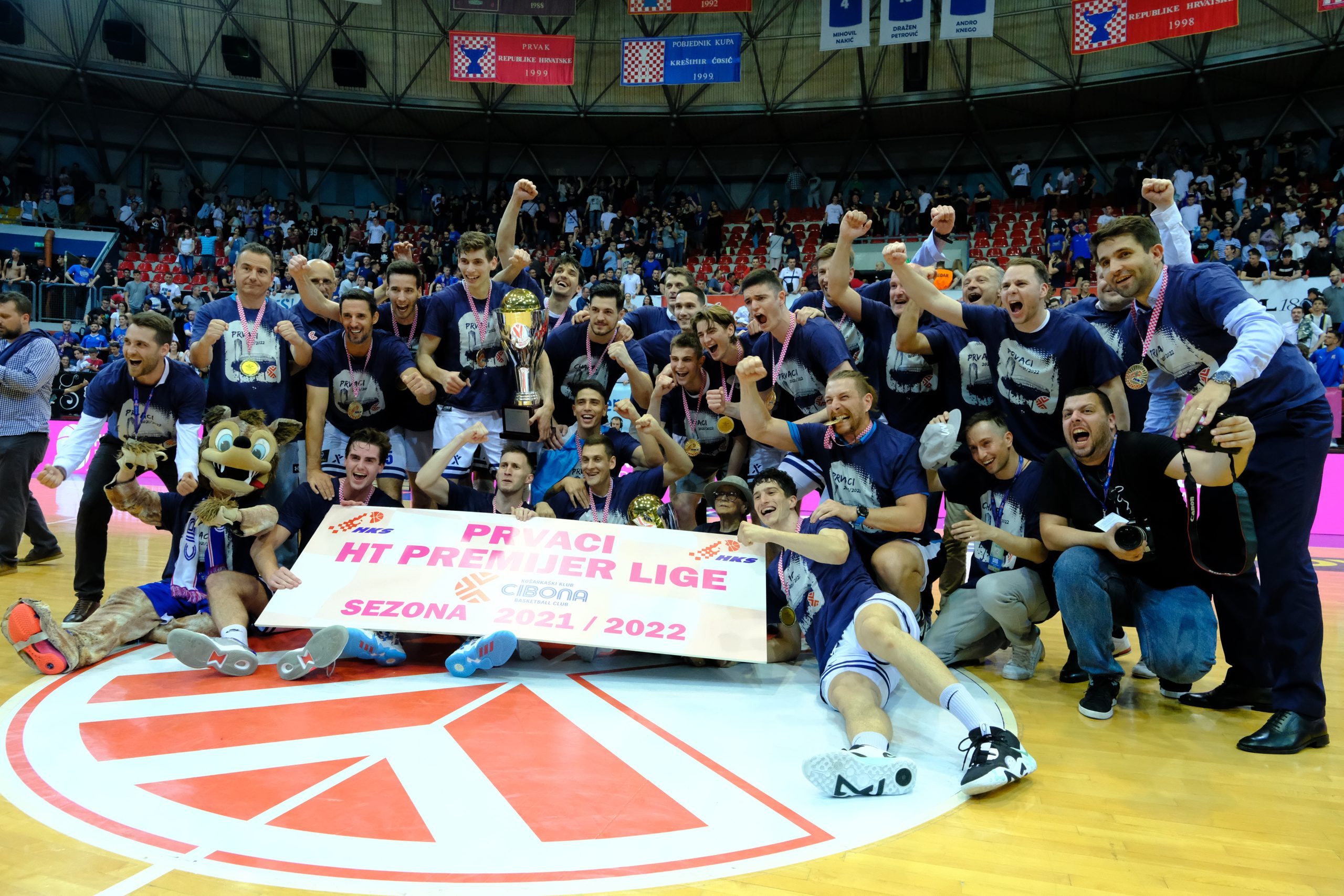 10.06.2022., KC Drazen Petrovic, Zagreb - Peta utakmica finala doigravanja HT Premijer lige, KK Cibona - KK Zadar. Photo: Slaven Branislav Babic/PIXSELL