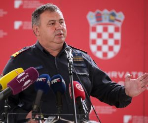 11.10.2021., Zagreb - Konferencija za medije o analizi protupozarne sezone 2021. Slavko Tucakovic. 
  Photo: Goran Stanzl/PIXSELL