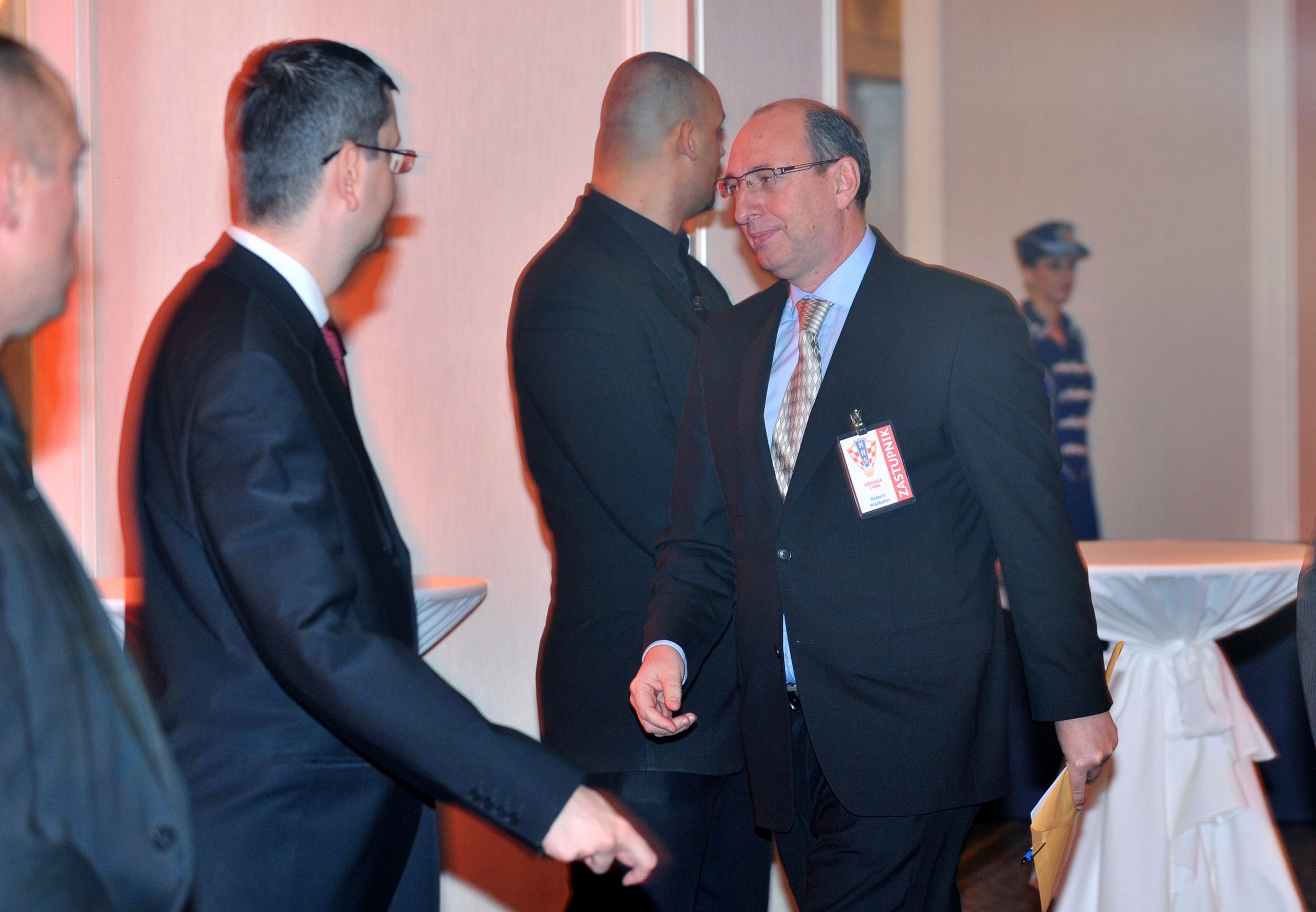 21.12.2011., Zagreb - U hotelu Sheraton odrzala se sjednica skupstine Hrvatskog nogometnog saveza. Robert Markulin. rPhoto: Marko Lukunic/PIXSELL
