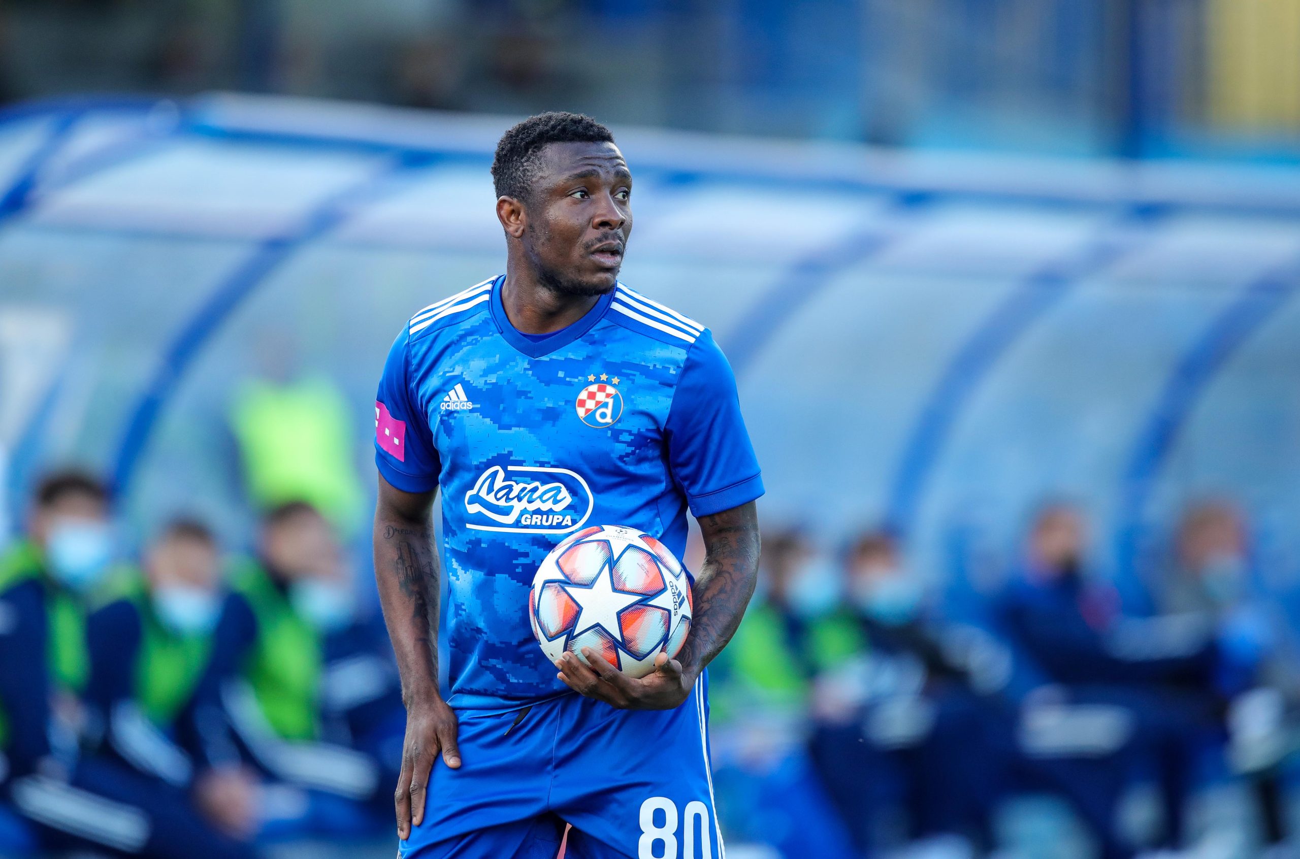 12.05.2021., stadion Maksimir, Zagreb - Hrvatski Telekom Prva liga, 34. kolo, GNK Dinamo - NK Varazdin. Iyayi Atiemwen Photo: Sanjin Strukic/PIXSELL