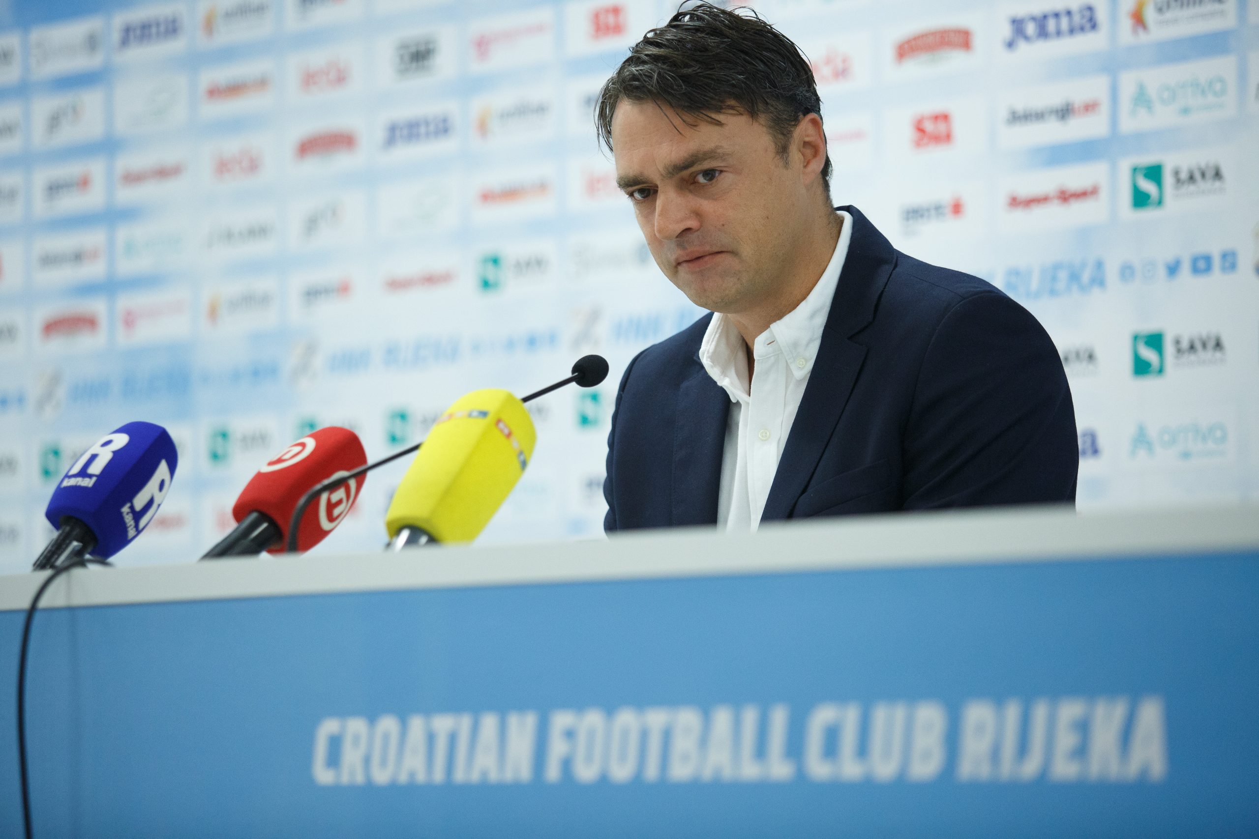 09.06.2022., Rijeka - Sportski direktor HNK Rijeka Robert Palikuca na konferenciji za medije uoci pocetka prirema za nadolazecu nogometnu sezonu.   Photo: Nel Pavletic/PIXSELL