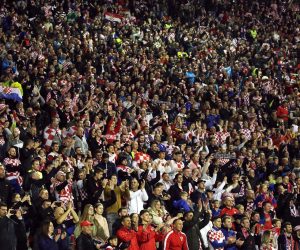 14.11.2021., Split - Stadion Poljud, kvalifikacijska utakmica za odlazak na SP u Qataru izmedju reprezentacije Hrvatske i Rusije. Photo: Sanjin Strukic/PIXSELL