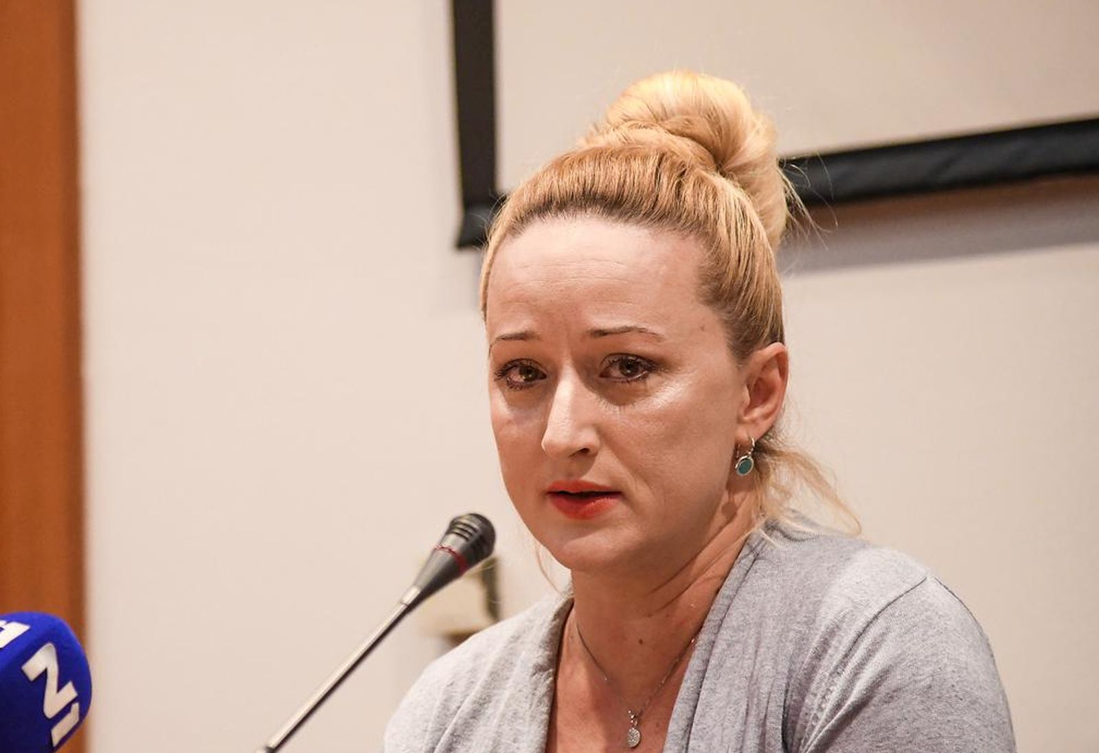 15.11.2021.., Zagreb - Predstavljanje Nacrta prijedloga reforme hitne medicine. Nacrt je osmislila Hrvatska udruga bolnickih lijecnika (HUBOL) u zajednistvu sa Koordinacijom hrvatske obiteljske medicine (KOHOM), Hrvatskom udrugom djelatnika hitne medicinske pomoci (HUDHMP), Hrvatskim drustvom obiteljskih doktora Hrvatskog lijecnickog zbora (HDOD HLZ) i Hrvatskim drustvom za hitnu medicinu (HDHM). Natasa Ban Toskic, Ivana Smit   Photo: Josip Regovic/PIXSELL Photo: Josip Regovic/PIXSELL