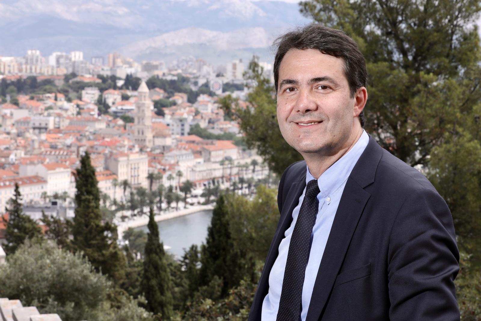 17.06.2022., Split -  Zoran Djogas, gradonacelnicki  kandidat HDZ-a.
  Photo: Ivo Cagalj/PIXSELL
