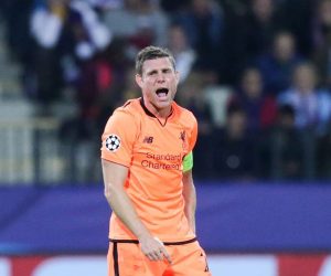 17.10.2017. stadion Ljudski vrt, Maribor, Slovenija - UEFA Liga prvaka, skupina E, 3. kolo, NK Maribor - Liverpool FC. Roberto Firmino, James Milner.  "nPhoto: Luka Stanzl/PIXSELL