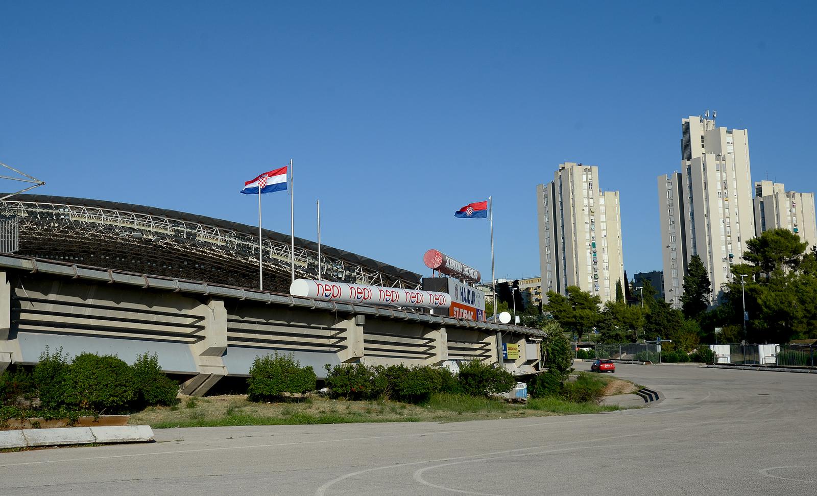 17.08.2015., Split -  Gradski stadion Poljud, dom Hrvatskog nogometnog kluba Hajduk. r"nPhoto: Marko Prpic/PIXSELL