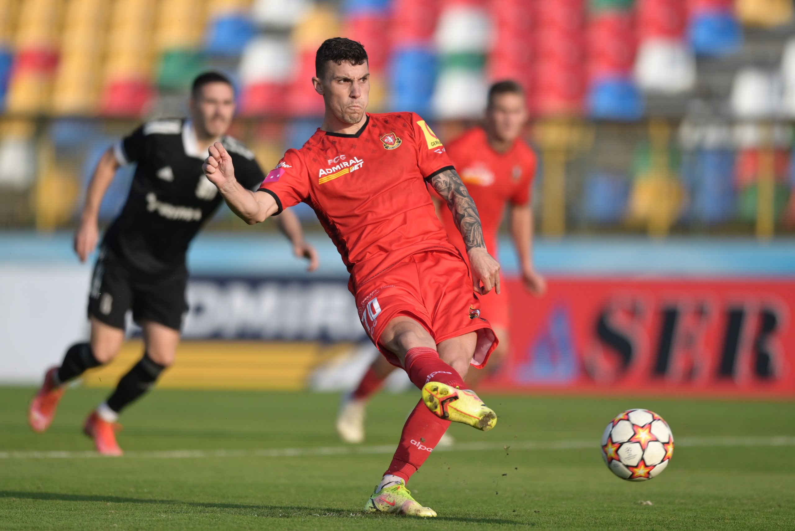 27.10.2021., gradski stadion, Velika Gorica - Utakmica 1/8 finala Supersport hrvatskog nogometnog kupa, HNK Gorica - NK Mladost Zdralovi. 	Vlatko Stojanovski.  Photo: Igor Soban/PIXSELL