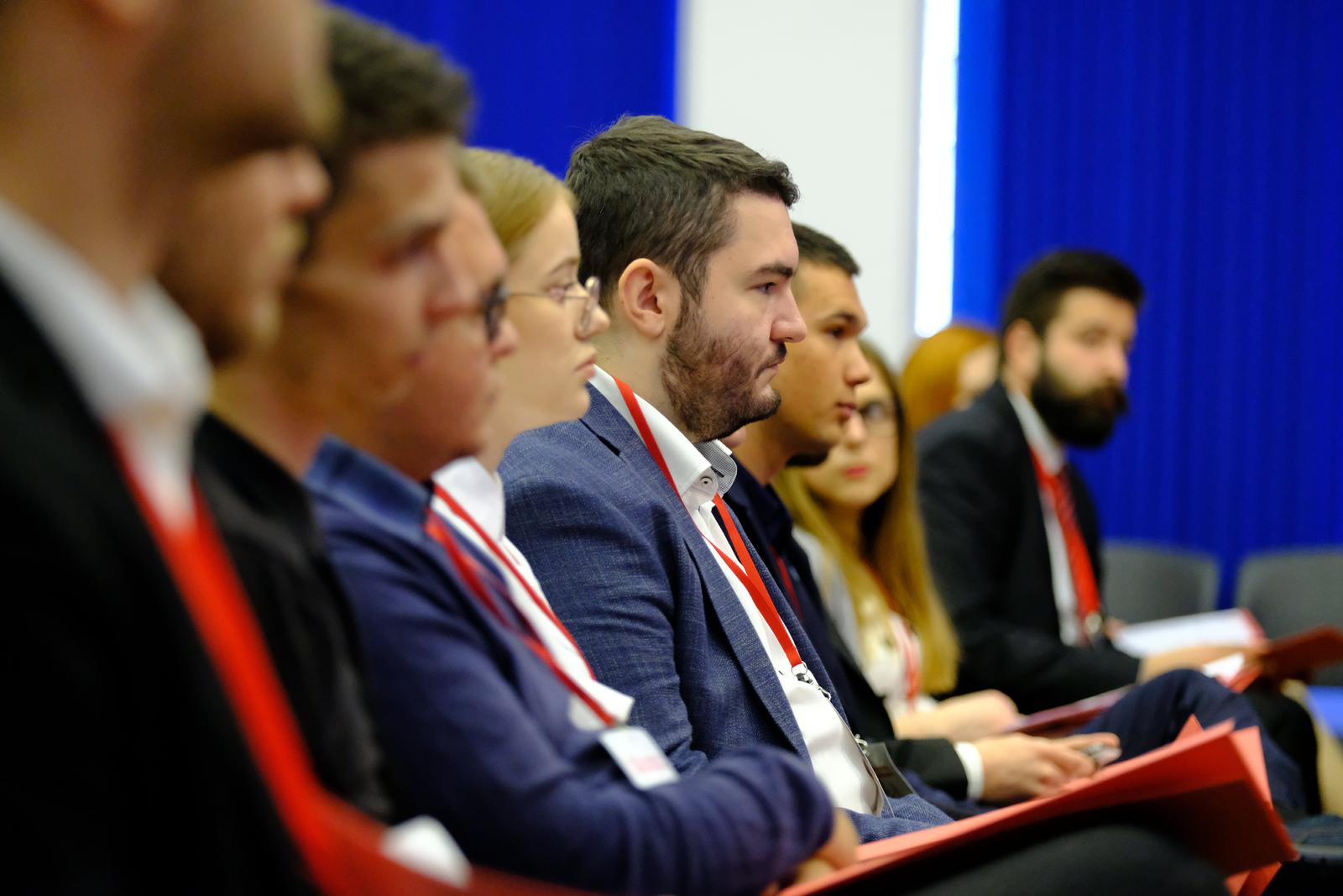 28.05.2022., Zagreb - Forum mladih SDP-a odrzao je 12. izbornu konvenciju u dvorani Brijuni na Zagrebackom velesajmu. Konvenciji je prisustvovao i Peda Grbin. Photo: Slaven Branislav Babic/PIXSELL