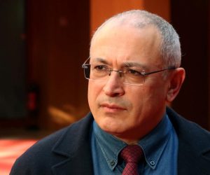 Exiled opposition activist Mikhail Khodorkovsky answers questions during a Reuters Interview in Berlin, Germany, March 24, 2022.     REUTERS/Tobias Schlie Photo: TOBIAS SCHLIE/REUTERS