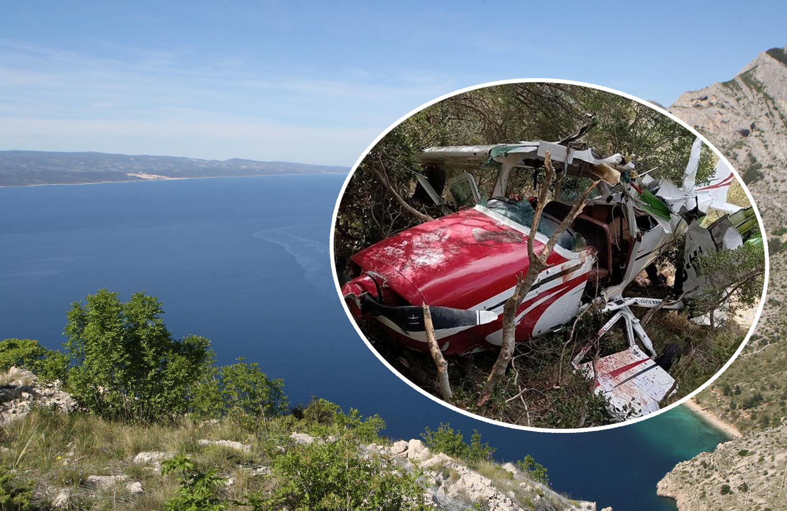 21.04.2016.,Zadvarje-Panoramski pogled na morski dio opcine Zadvarje. Izlaskom  na more u predijelu Dubaca s kontinentalnog dijela pruza prekrasan pogled prema omiskom i makarskom primorju kao i na otok Brac."nPhoto: Ivo Cagalj/PIXSELL