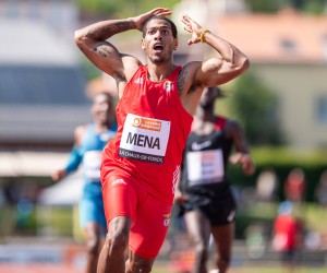 Resisprint International 2022 03.07.2022 Reynier Mena Cuba, CUB, 290 at Resisprint International 2022 in La Chaux-de-Fonds, Switzerland, on Sunday, 3. July 2022 *** Resisprint International 2022 03 07 2022 Reynier Mena Cuba, CUB, 290 at Resisprint International 2022 in La Chaux de Fonds, Switzerland, on Sunday, 3 July 2022 Copyright: xBEAUTIFULxSPORTS/TobiasxLacknerx